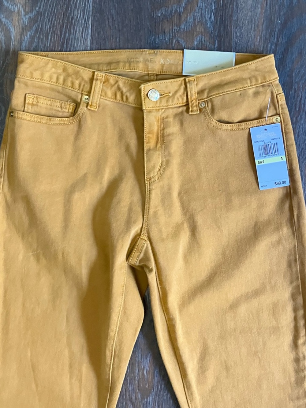 NWT Michael Kors marigold jeans - Picture 3 of 6